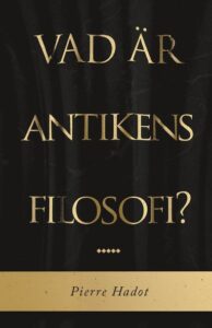 Bokomslag - Vad är antikens filosofi?