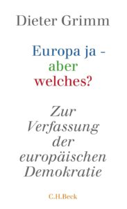 Bokomslag - Europa ja - aber welches?
