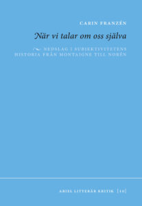 Bokomslag - När vi talar om oss själva