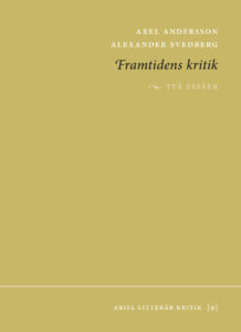 Bokomslag - Framtidens kritik