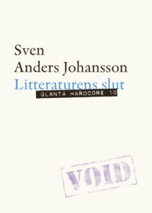 Bokomslag - Litteraturens slut