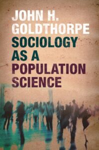 Bokomslag - Sociology as a Population Science