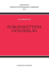 Bokomslag - Europarättens genomslag