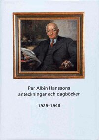Bokomslag - Per Albin Hanssons anteckningar och dagböcker 1929–1946